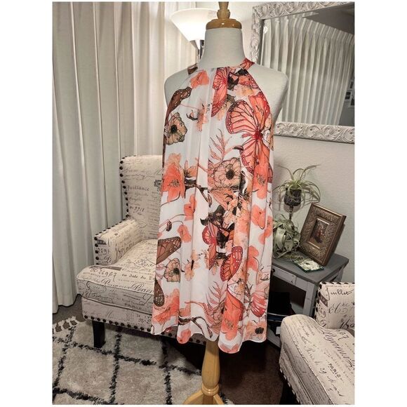 NWOT Boston Proper Midi Dress - Picture 1 of 10